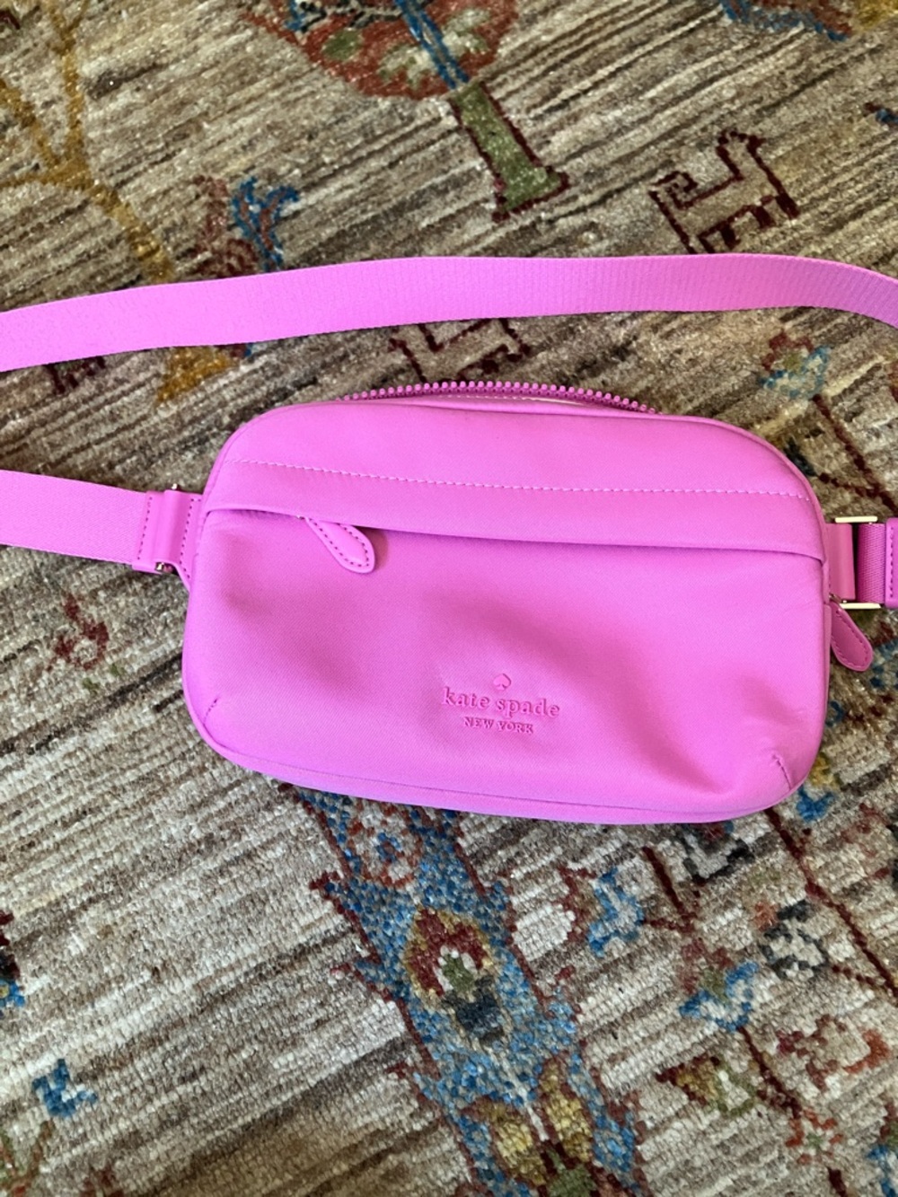 Kate Spade Rainbow Collection Belt Bag in Echinacea